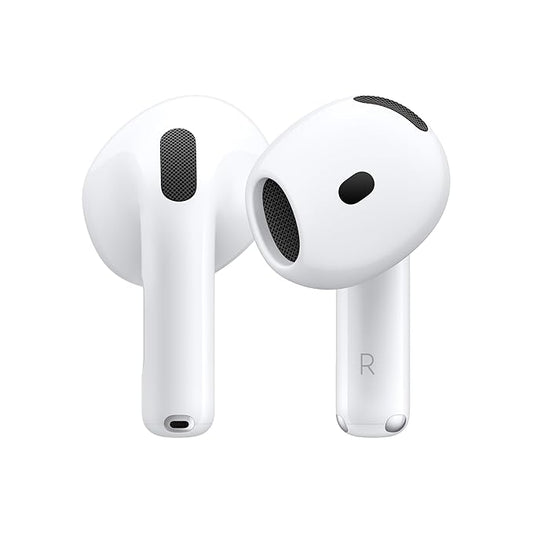 Apple AirPods 4 Wireless Earbuds, Bluetooth Headphones, with Active Noise Cancellation, Adaptive Audio, Transparency Mode