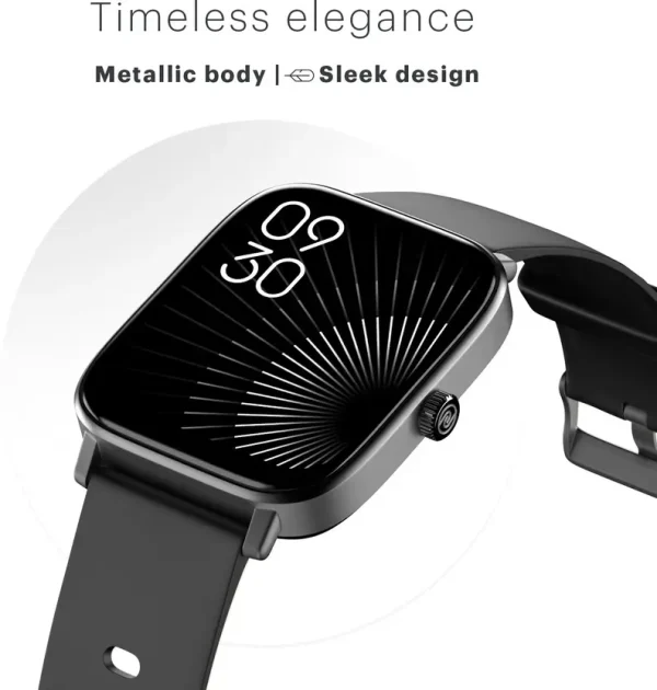 Noise Colorfit Icon 2 1.8'' Display with Bluetooth Calling, AI Voice Assistant Smartwatch (Black Strap, Regular)