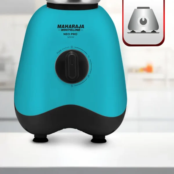 MAHARAJA WHITELINE Neo Pro MX-261 500 W Mixer Grinder (3 Jars, Multicolor)